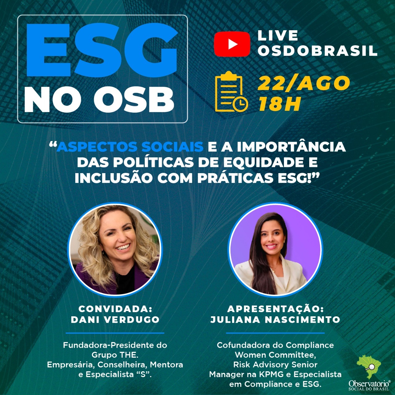 Últimas edições, Prêmio Compliance ESG Brasil 2022